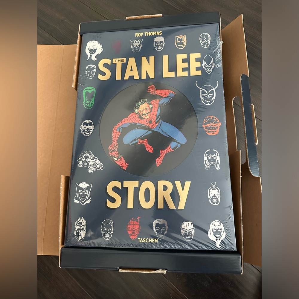 The Stan Lee Story hard cover book